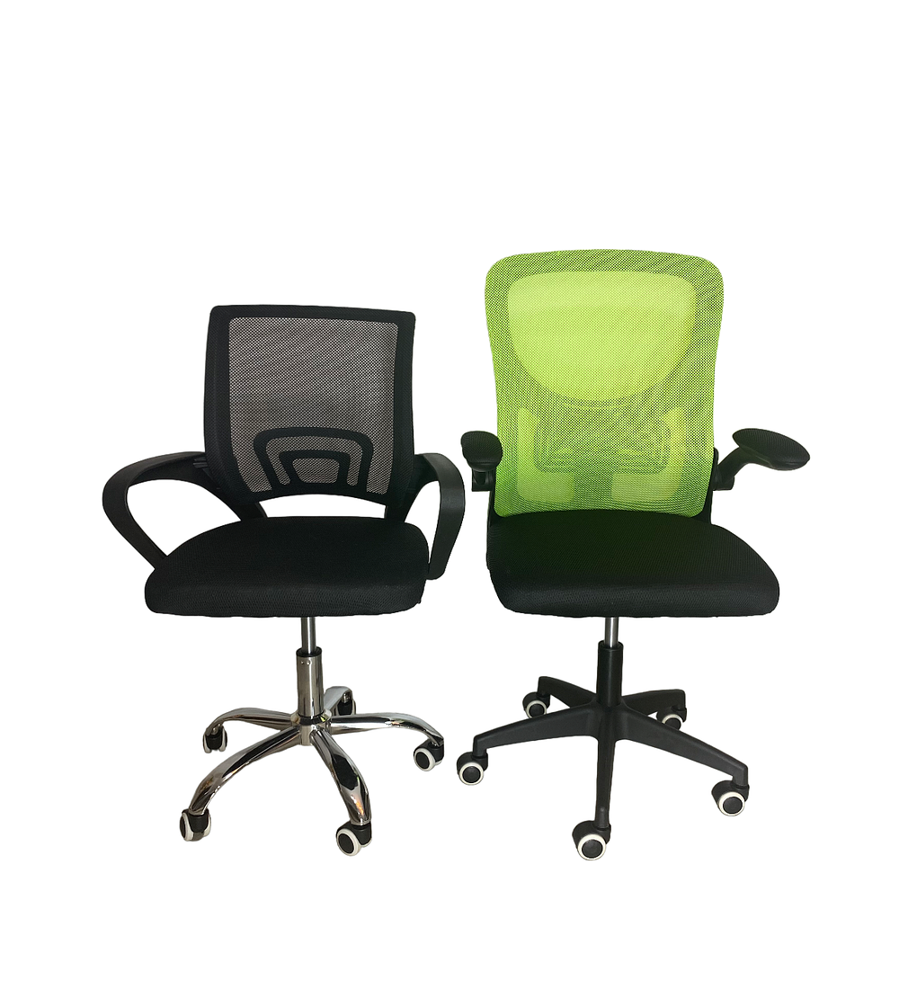 Silla Ejecutiva Oficina Luxor Premium 2302-3 Respaldo Alto Verde