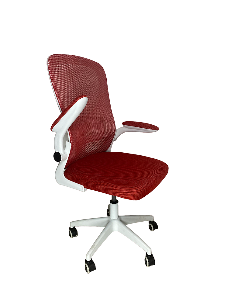 Silla Ejecutiva Oficina Luxor Nova 2308-6 Rojo Respaldo Alto 2