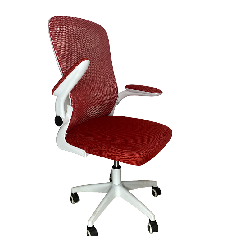 Silla Ejecutiva Oficina Luxor Nova 2308-6 Rojo Respaldo Alto 2