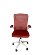 Silla Ejecutiva Oficina Luxor Nova 2308-6 Rojo Respaldo Alto - Miniatura 1