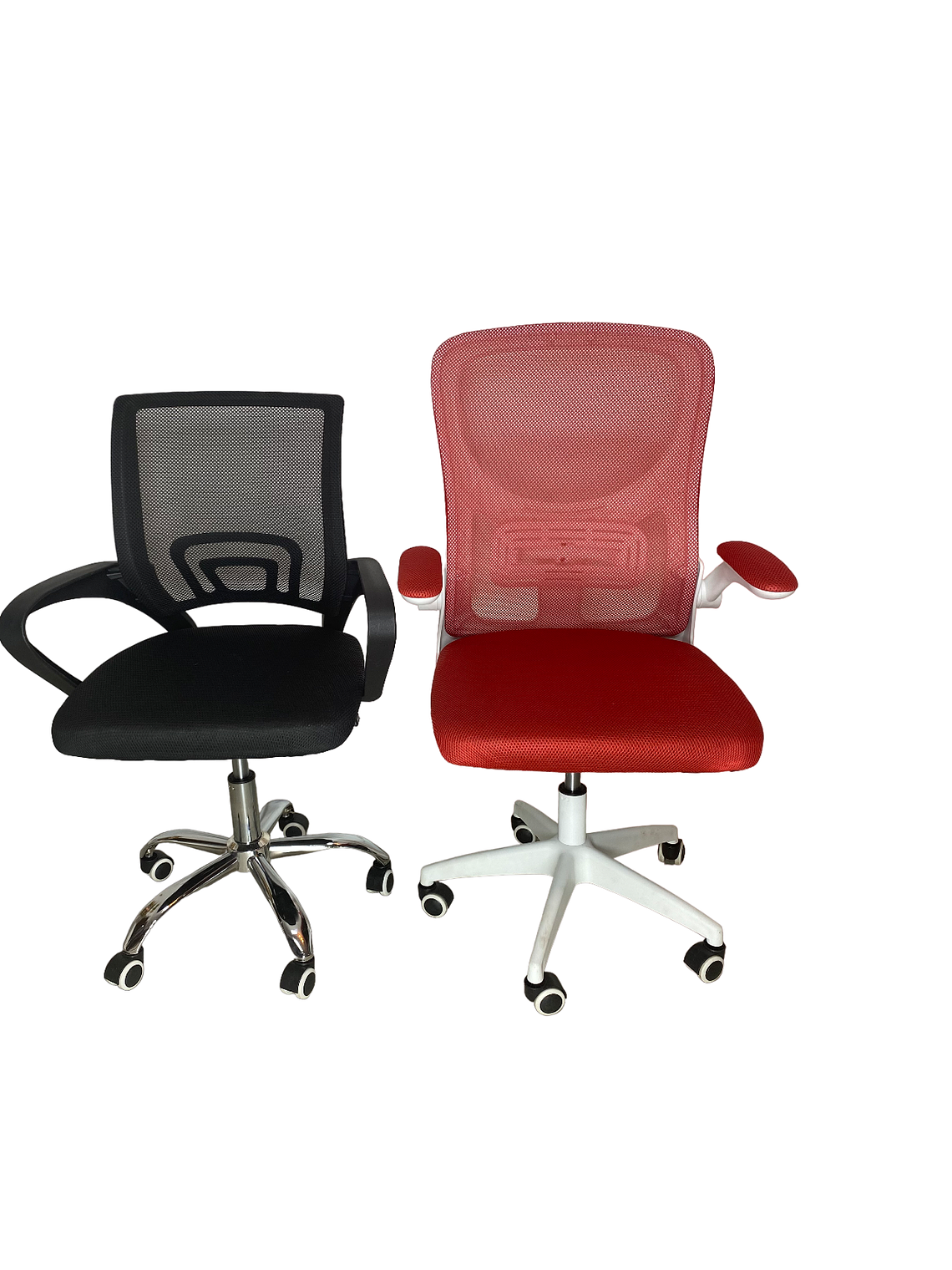 Silla Ejecutiva Oficina Luxor Nova 2308-6 Rojo Respaldo Alto 3