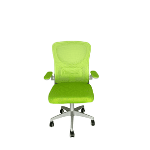 Silla Ejecutiva Oficina Luxor Nova 2308-7 Verde Respaldo Alto