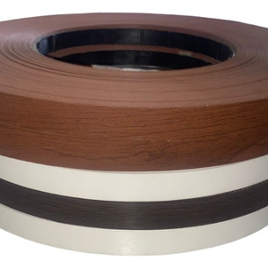 Pack 3 Rollos 100 Mt Tapacanto Encolado Wenge Choc. 20mm 1