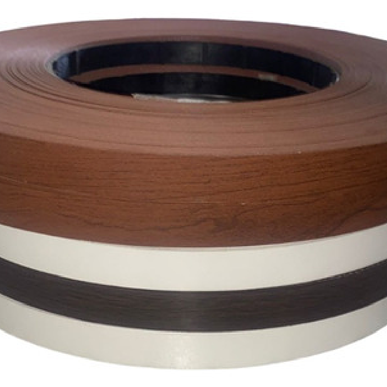 Pack 3 Rollos 100 Mt Tapacanto Encolado Wenge Choc. 20mm 1