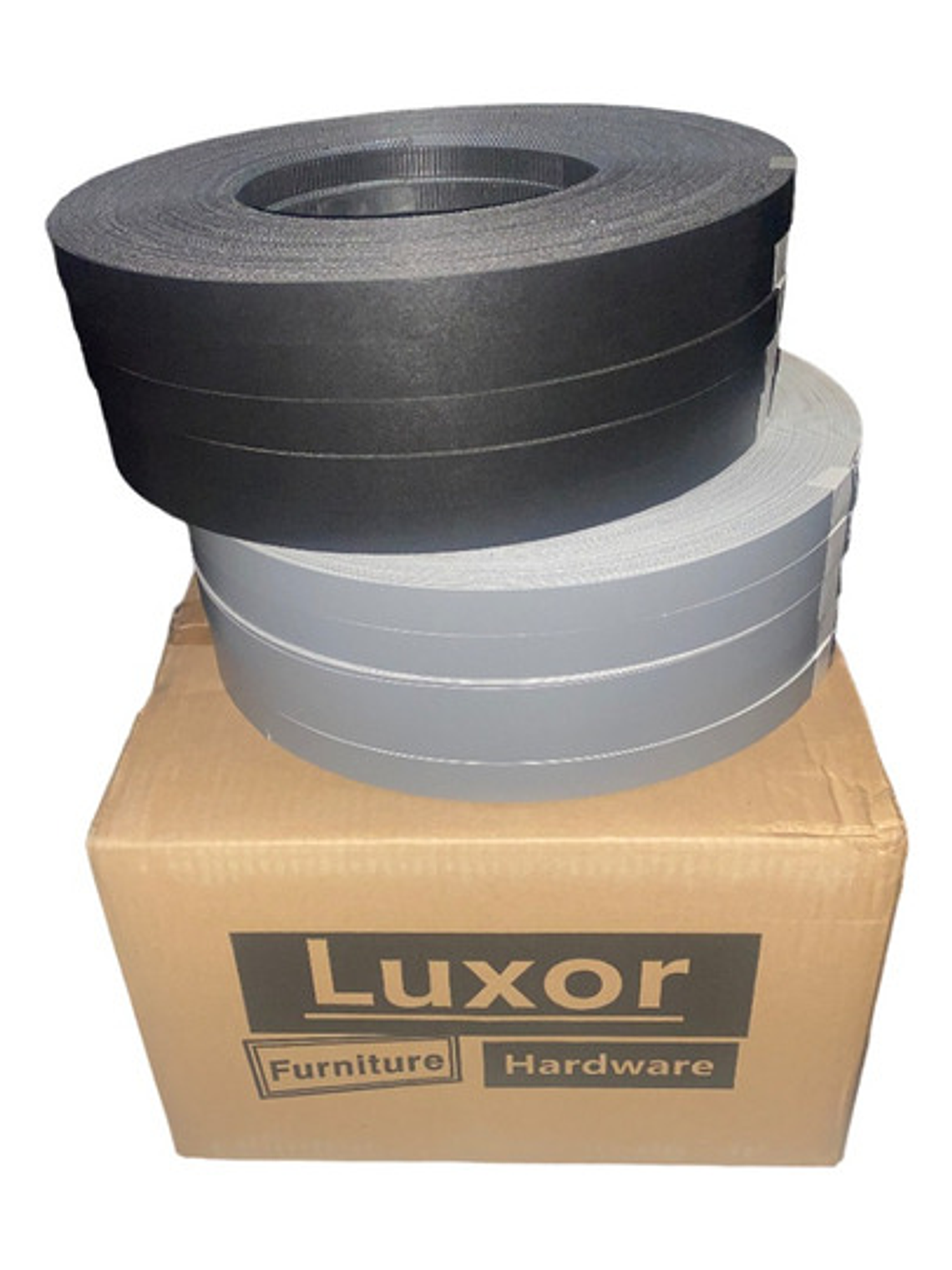 Rollo 100 Mt Tapacanto Encolado Negro 20mm Luxor 1