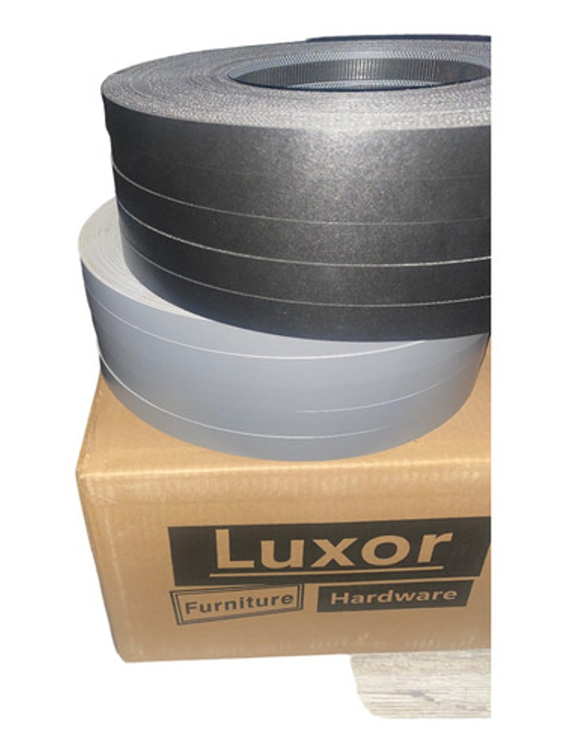 Pack 3 Rollos 100 Mt Tapacanto Encolado Negro 20mm Luxor 2