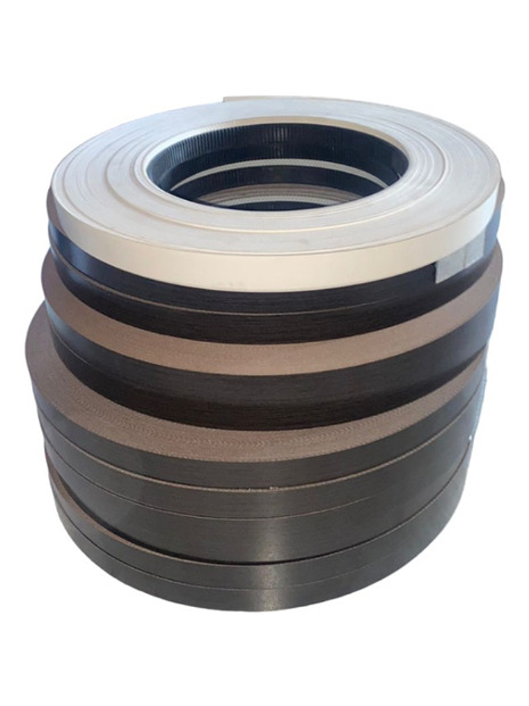 Pack 3 Rollos 100 Mt Tapacanto Encolado Negro 20mm Luxor 4