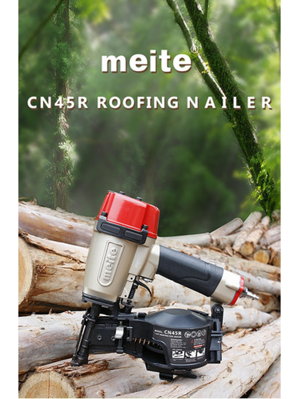 Clavadora Neumática Meite Cn45r Para Teja Asfáltica 2