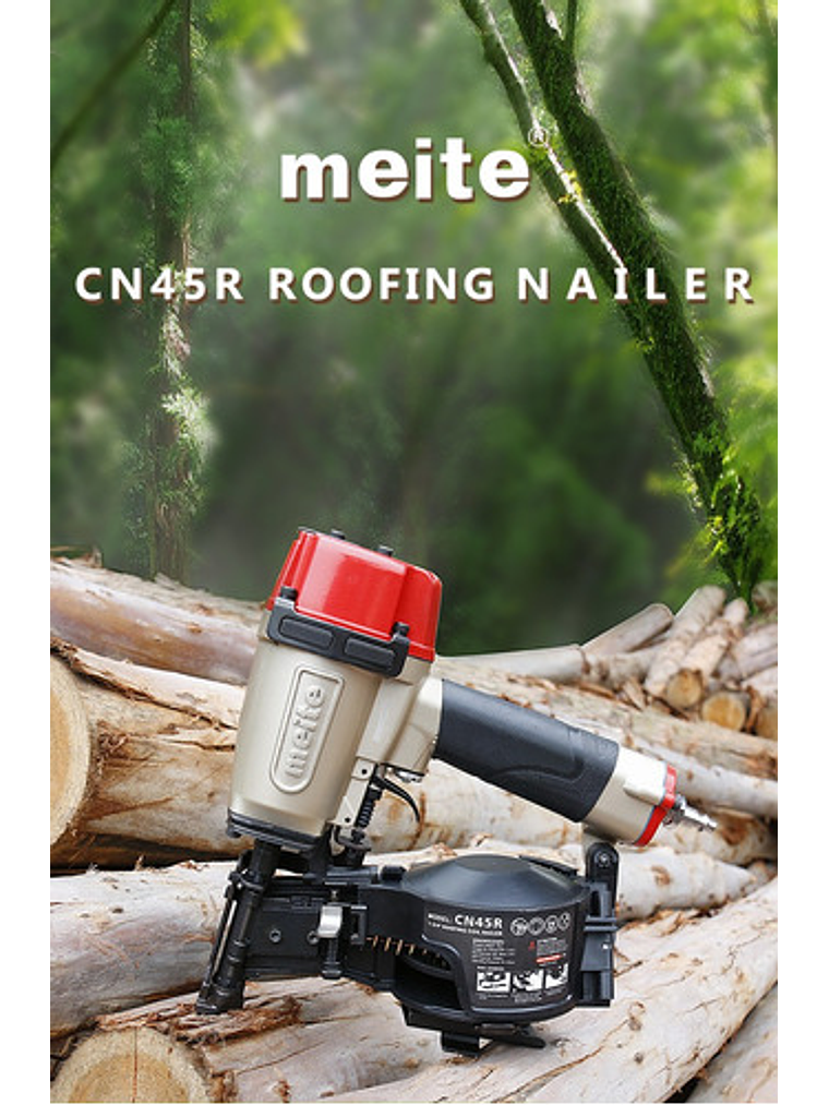 Clavadora Neumática Meite Cn45r Para Teja Asfáltica 2