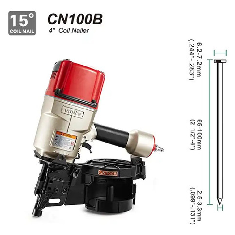 Clavadora Neumática Meite Cn100 Para Construcción 2