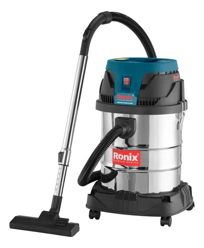 Aspiradora Ronix 1231 Seco/agua 30lts 1400w Industrial