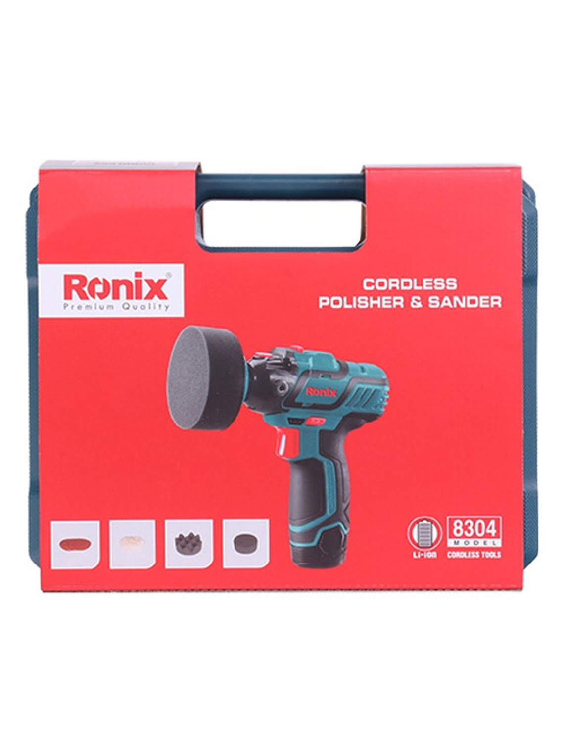 Pulidora Lijadora Auto 8304 Ronix Prof. 3  Veloc. Variable 6
