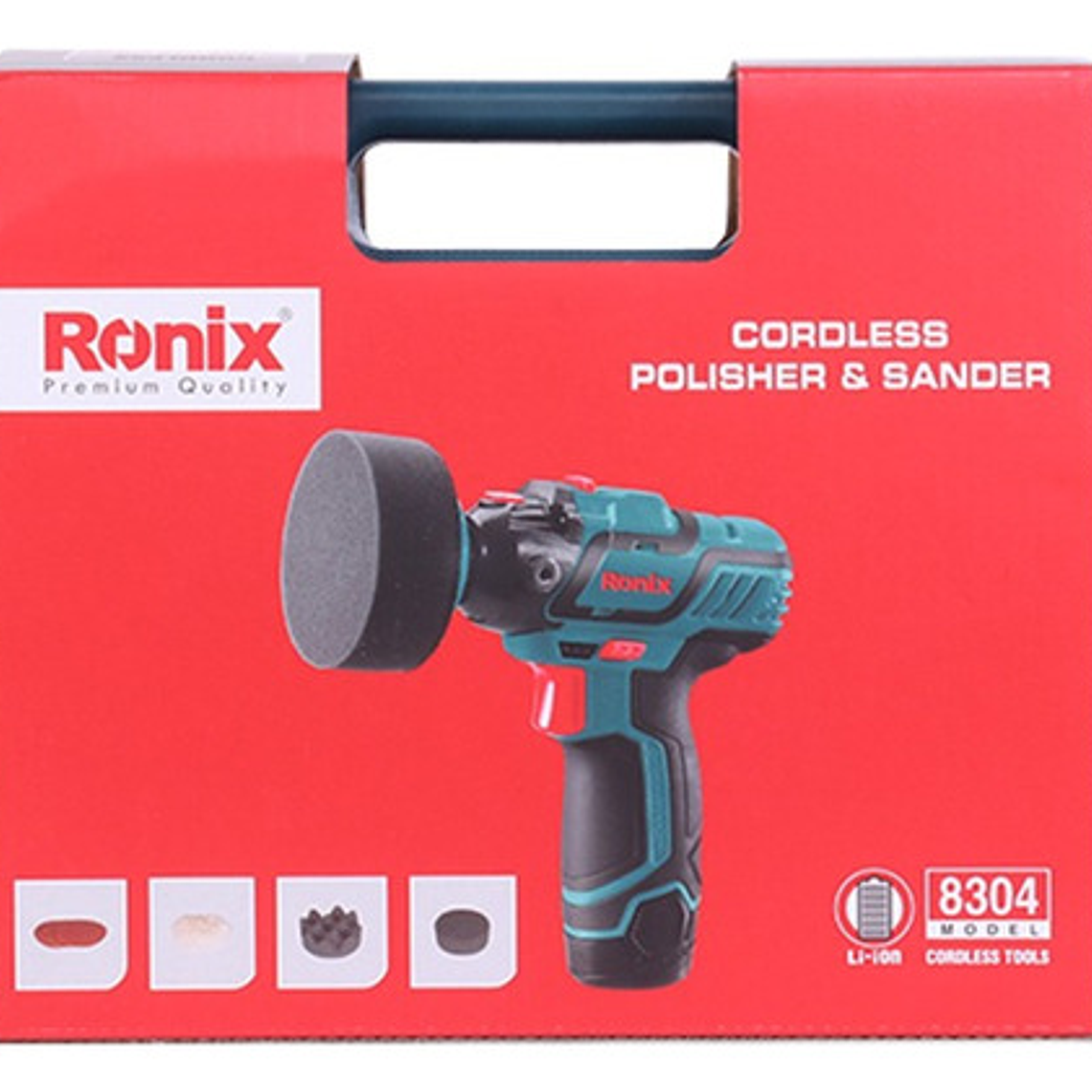 Pulidora Lijadora Auto 8304 Ronix Prof. 3  Veloc. Variable 6