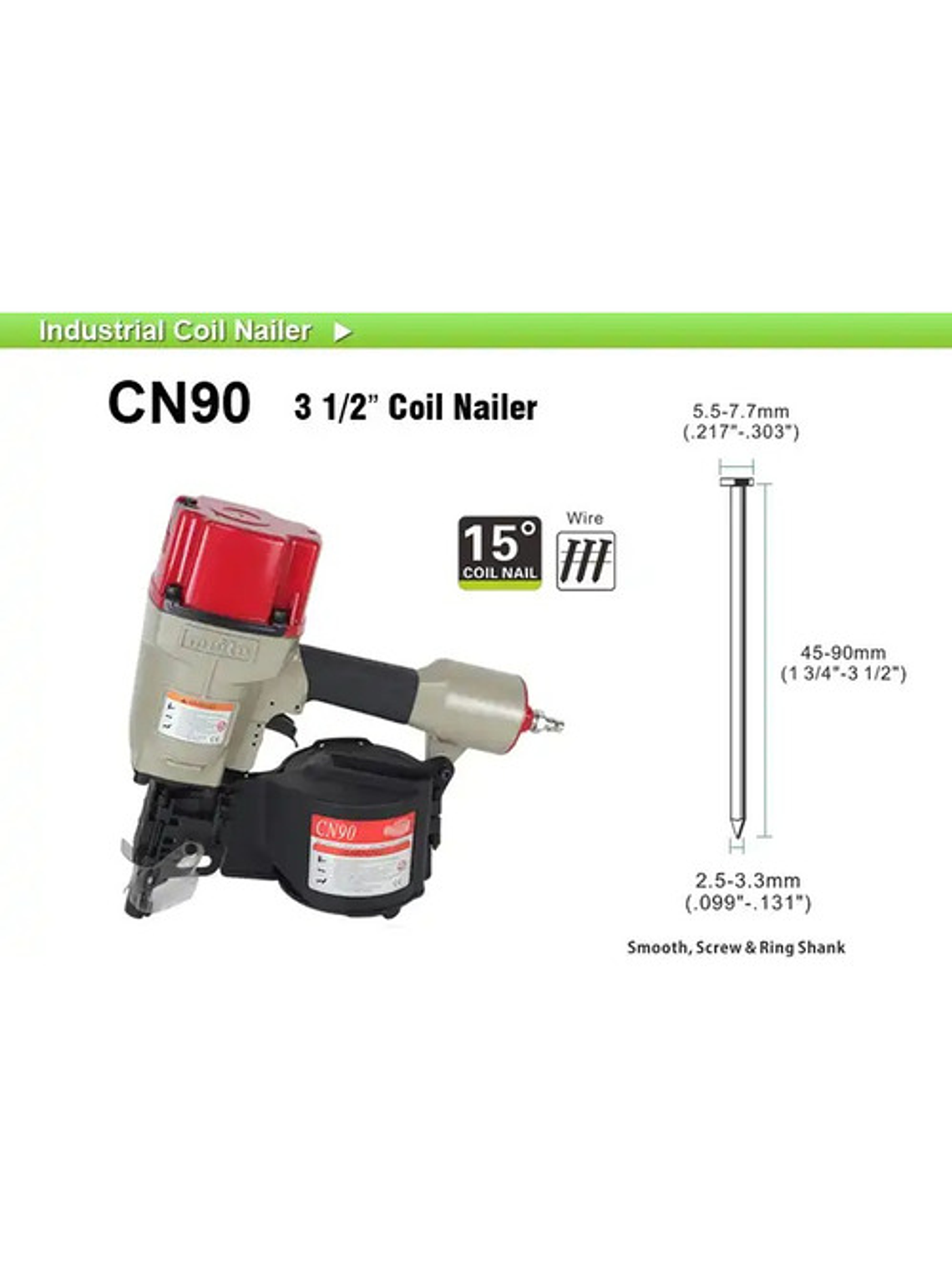 Clavadora Neumática Meite Cn90 Para Construcción 2