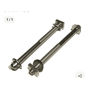 Perno Calavera 3/8 X 5 Caja 250 Unidades