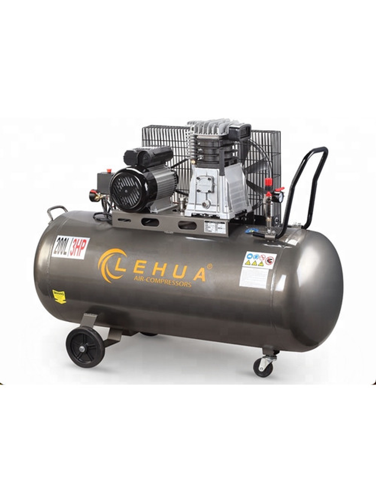 Compresor 3.0 hp 200lts Lehua Monofásico 1