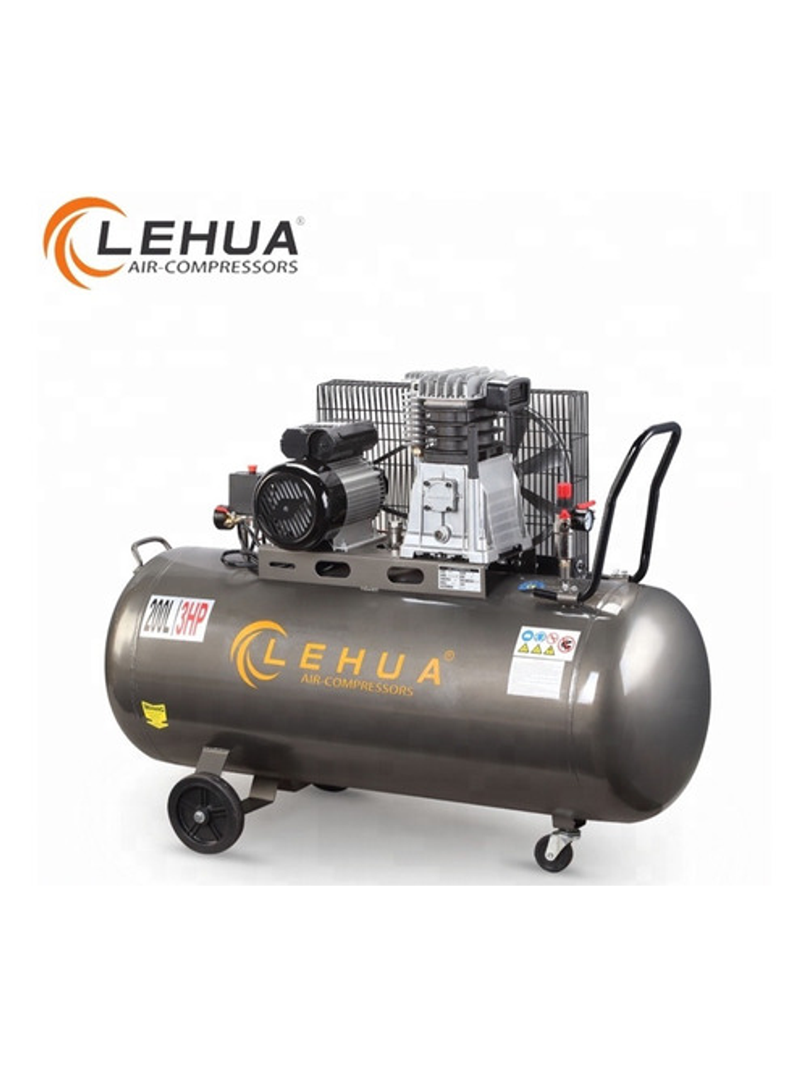 Compresor 3.0 hp 200lts Lehua Monofásico 2