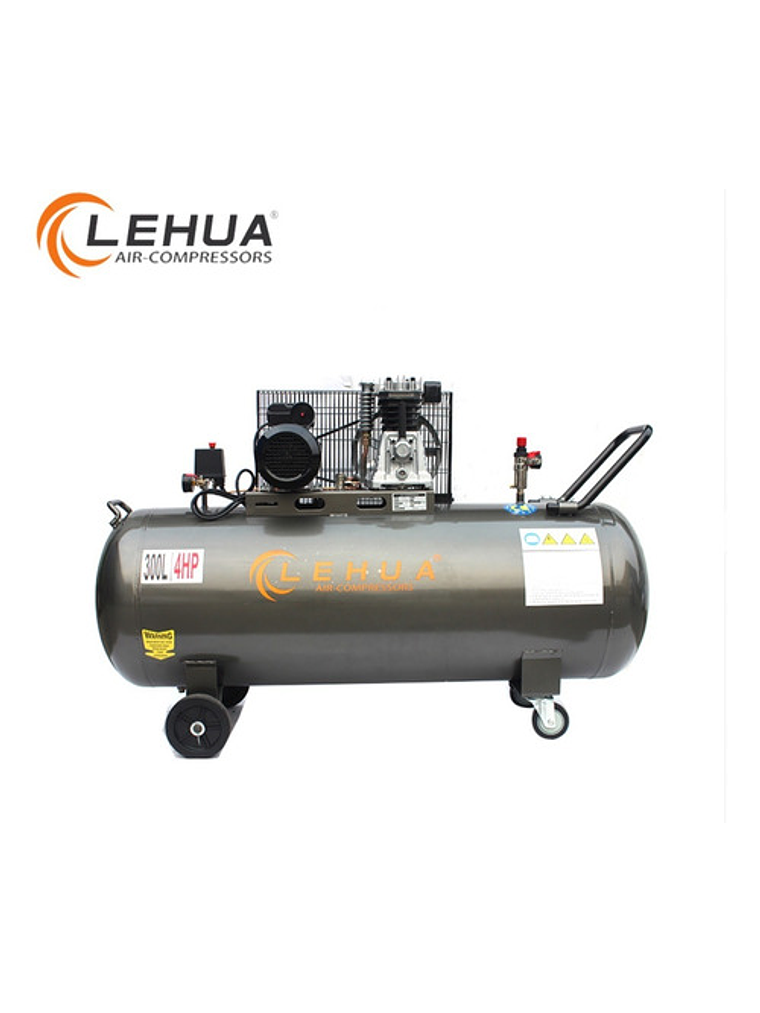 Compresor 4hp 300lts Lehua  2070  Monofásico 1