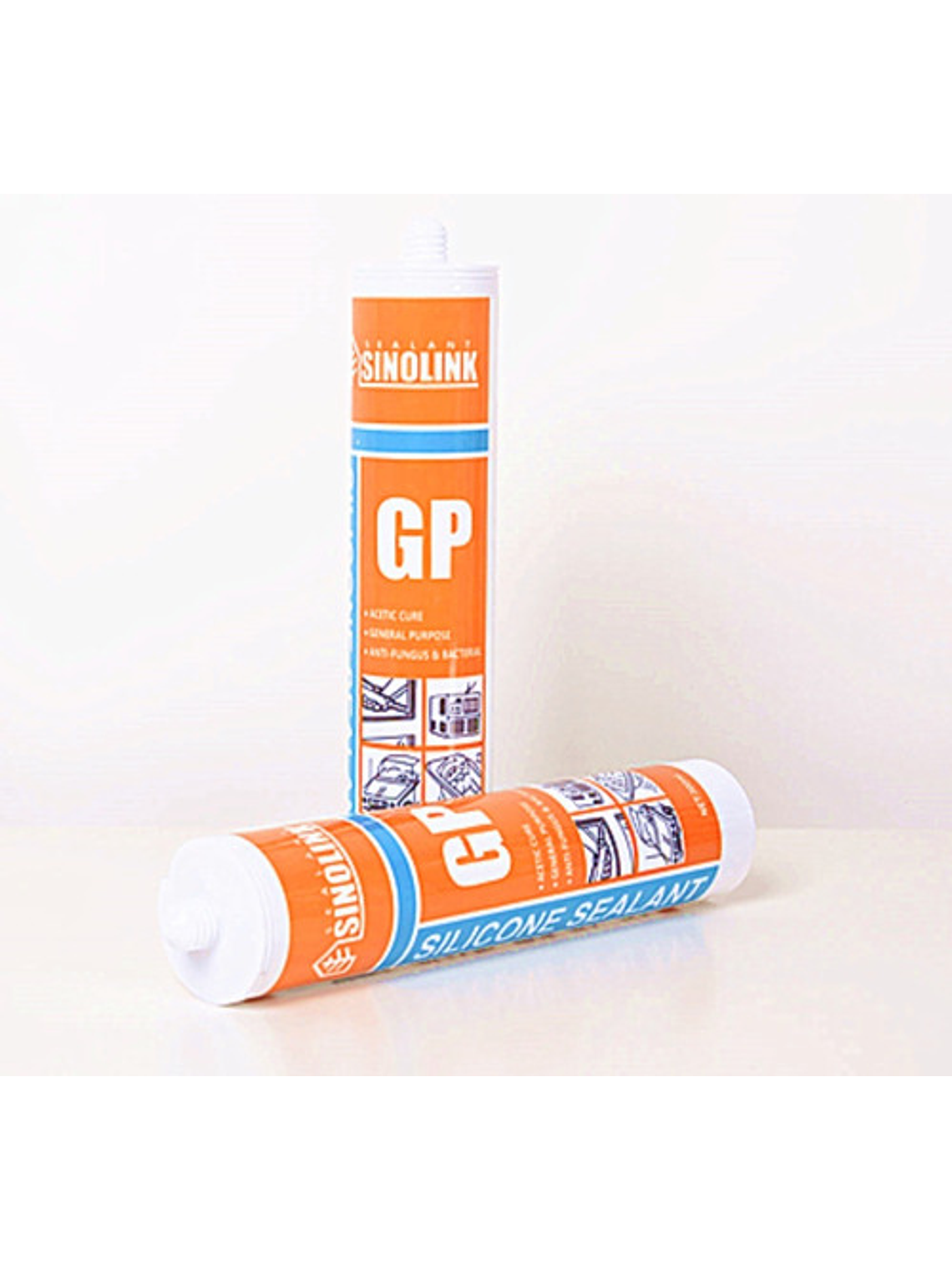 Silicona Acética Blanca 300ml Caja 24 Unidades 2