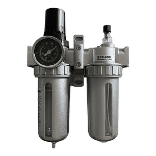 Filtro De Aire Con Lubricador, Metálico P/ Compresor Sfc-400