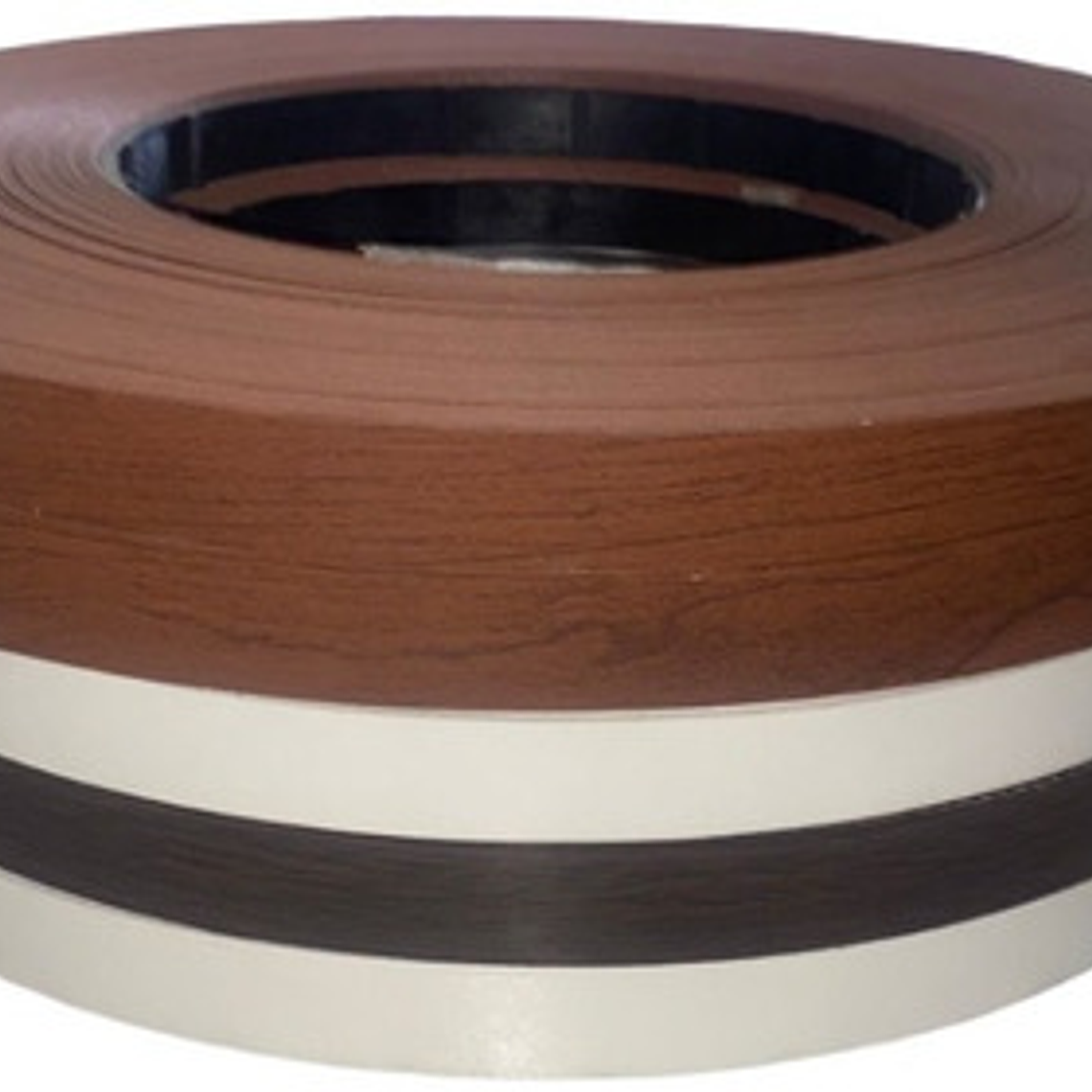 Pack 10 Rollos 100 Mt Tapacanto Encolado Cerezo Cedro 18mm 1