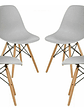 Silla Eames Gris Pack 4 Unidades - Miniatura 1