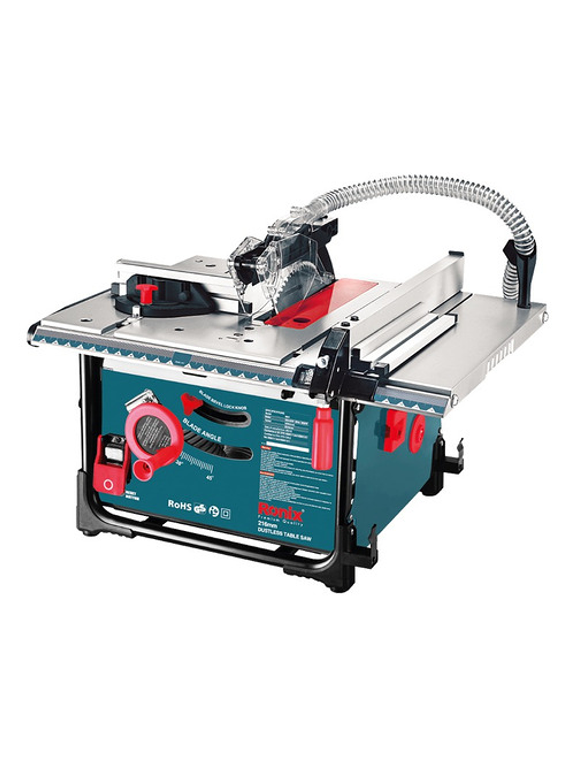 Sierra De Mesa Ronix 5601 2000w Recolector De Polvo  1