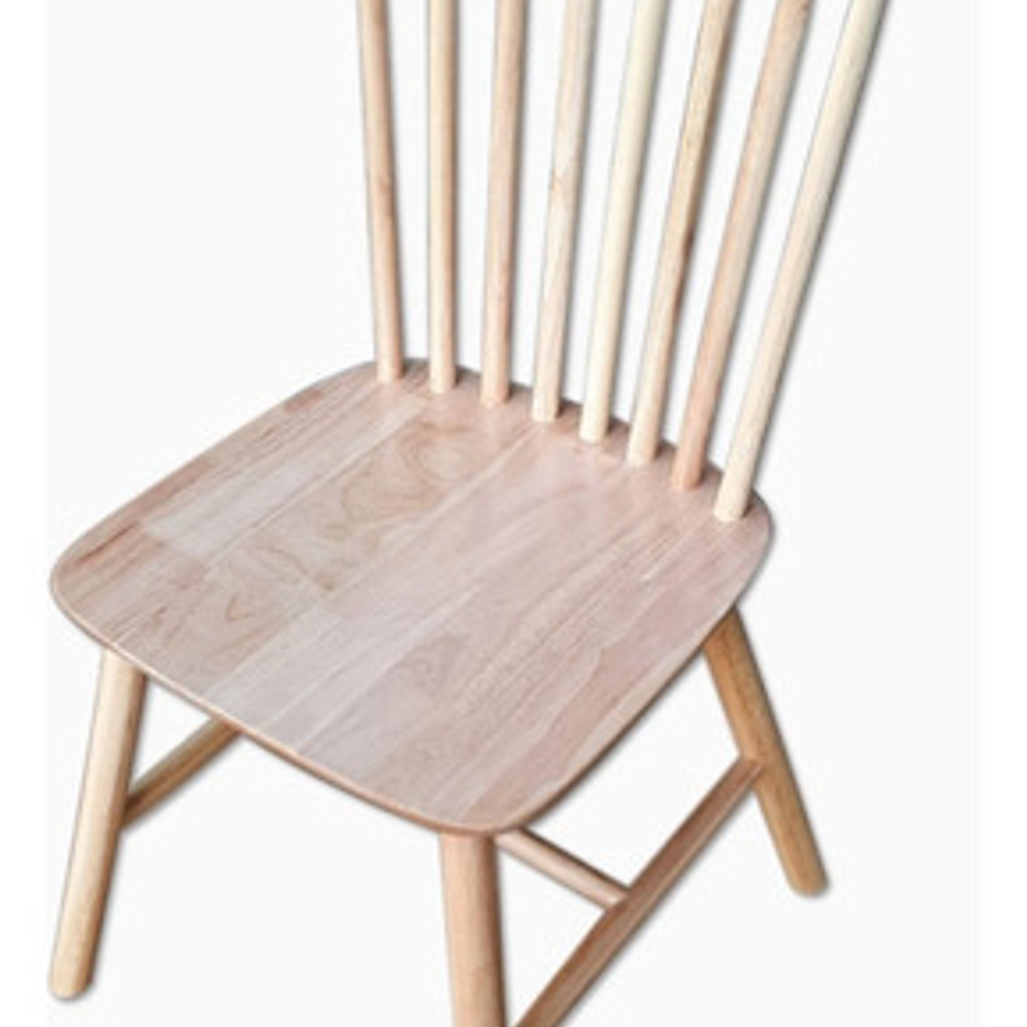 Silla Windsor Madera Original Barniz Natural Set 2 Unidades 3