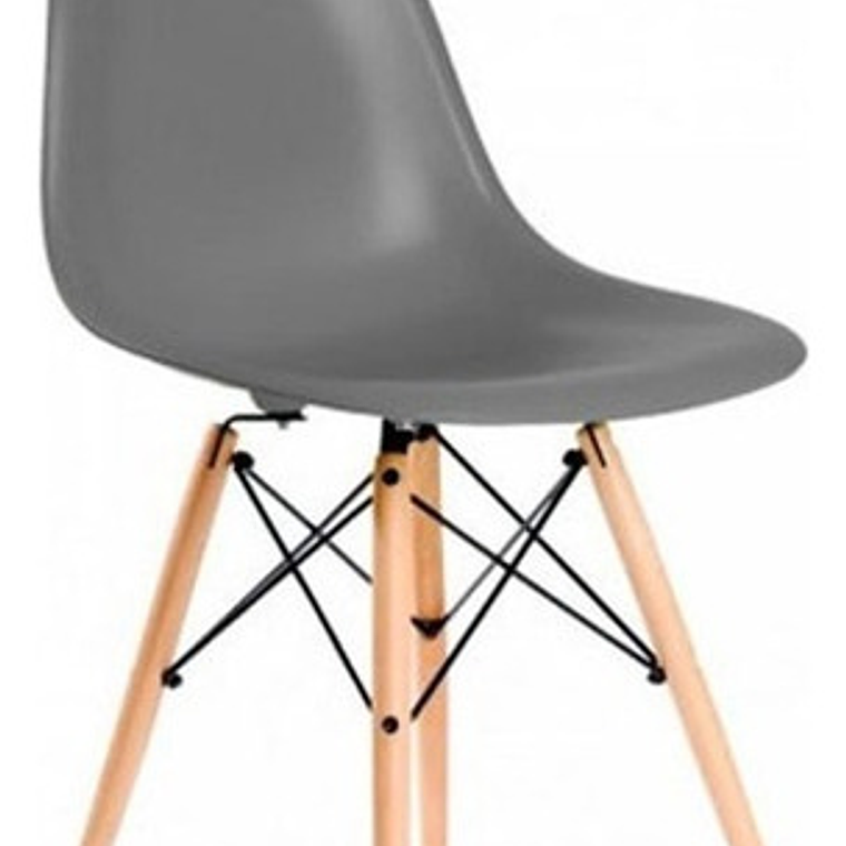 Silla Eames Gris Luxor Pack 2 Unidades 1