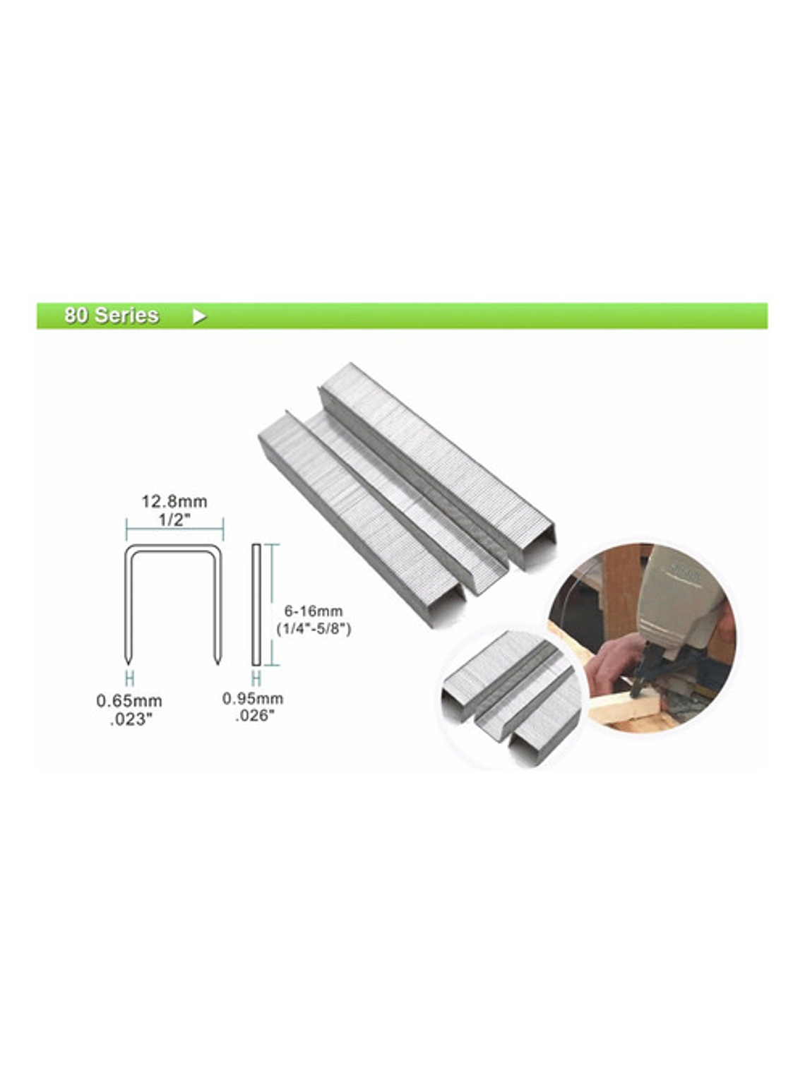 Corchete 8012 Grapa Calibre 21 Caja 10000 Unidades 2
