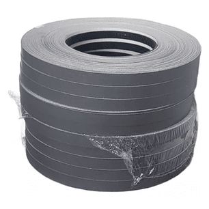 Pack 3 Rollos 100 Mt Tapacanto Encolado Gris  20mm