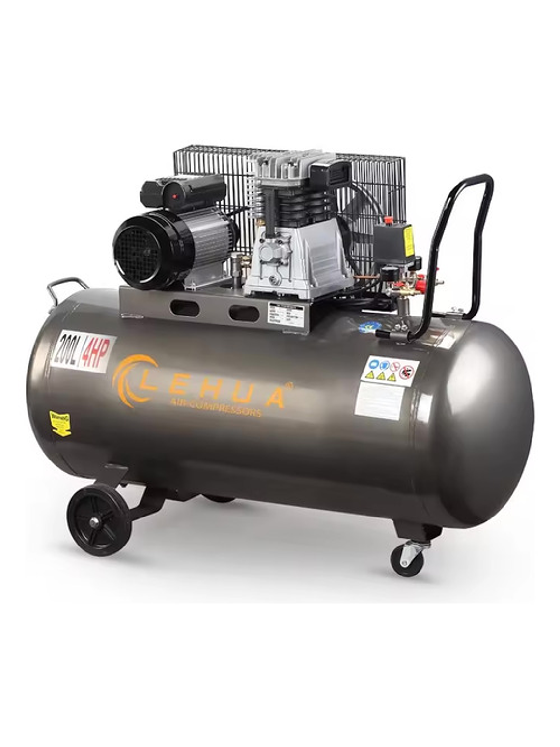 Compresor Lehua 4hp 200lts 2070 Monofásico  1