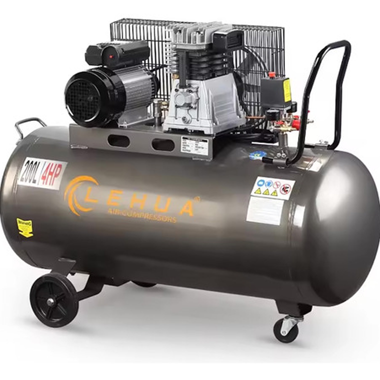 Compresor Lehua 4hp 200lts 2070 Monofásico  1
