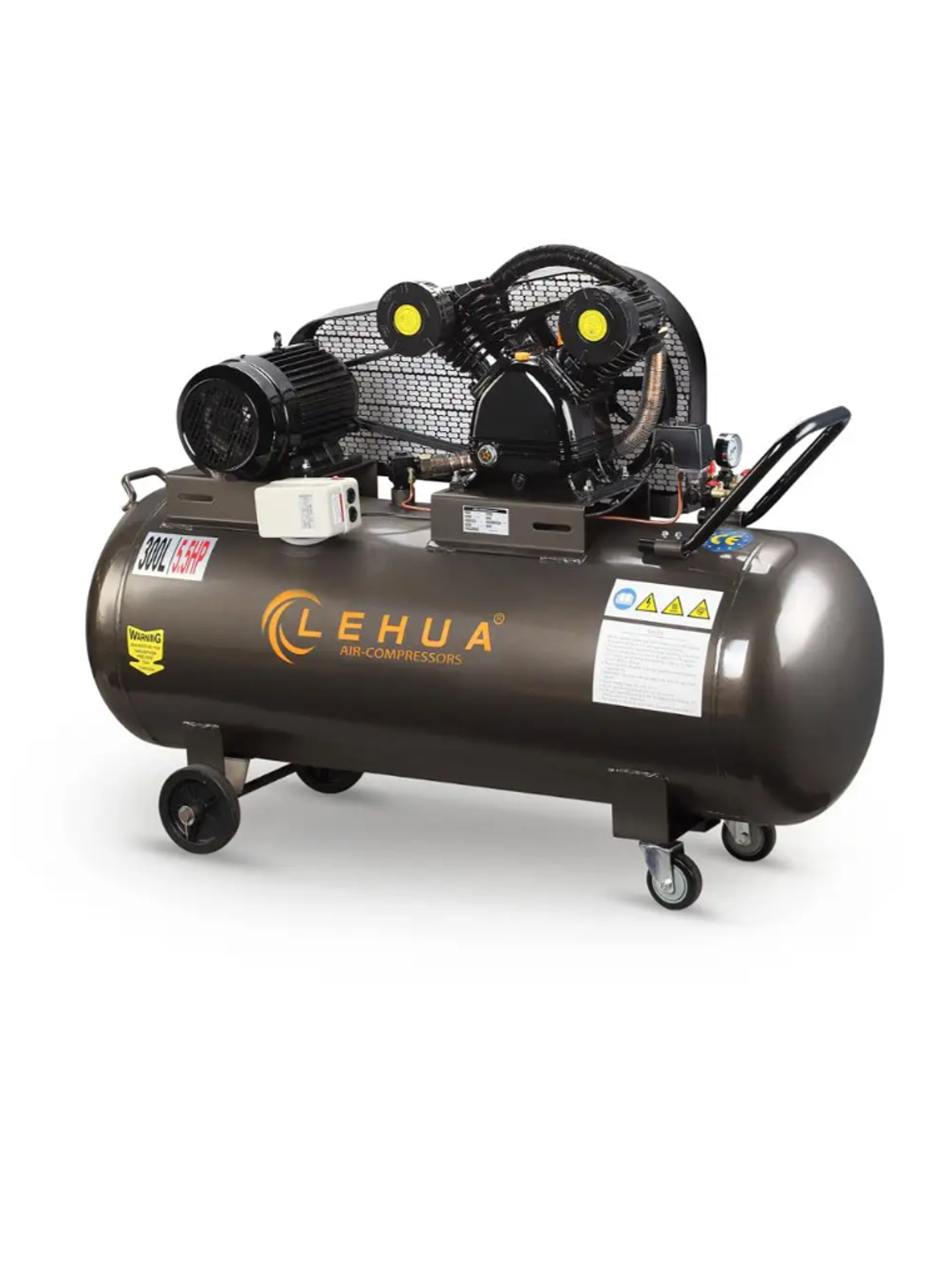 Compresor Lehua 5.5HP 300Lts  Trifásico  1