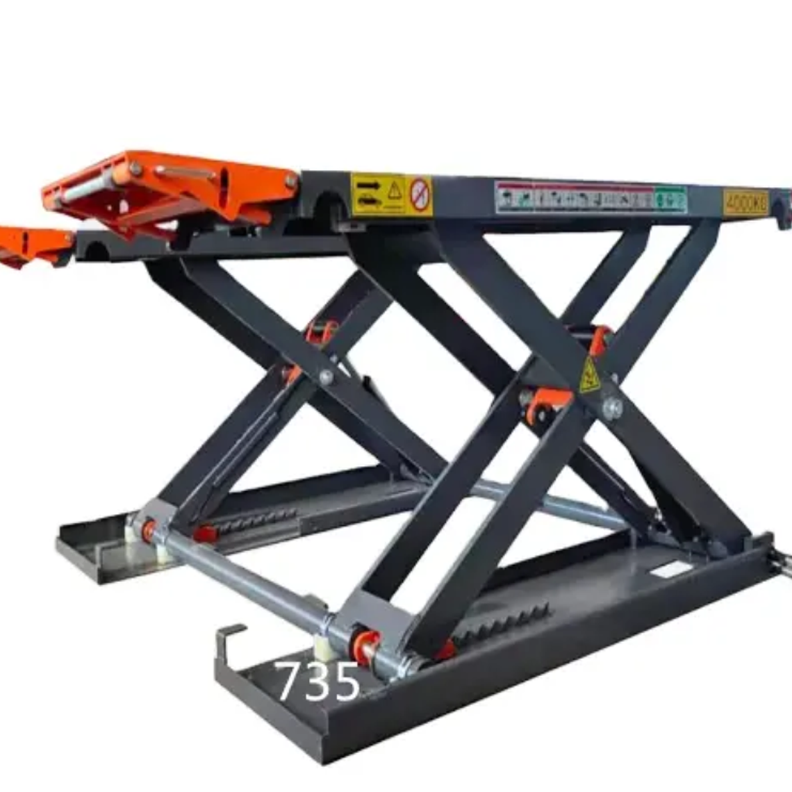 Elevador Hidráulico para  Auto Tipo Tijera 3.500 Kg Jaray F-735  1