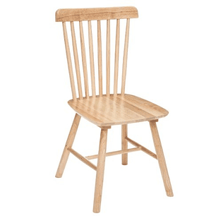 Silla Windsor Madera Original Barniz Natural Unidad 