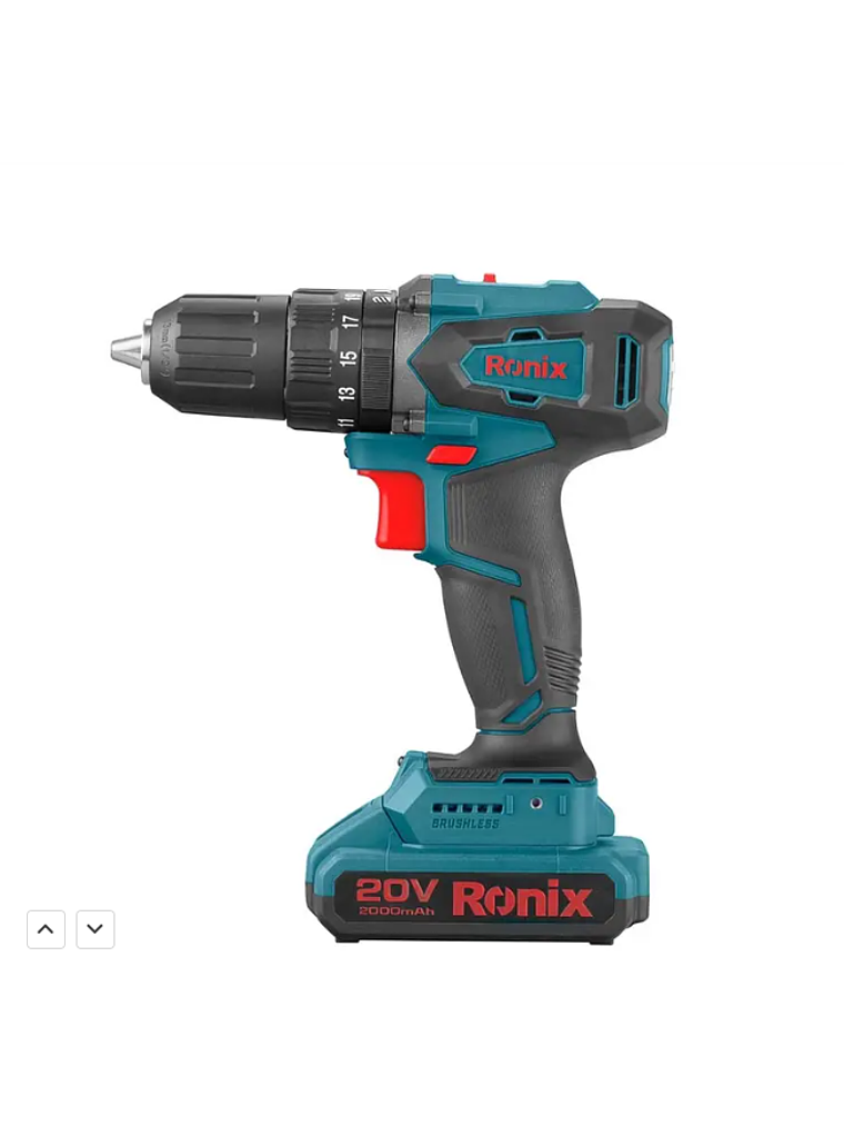 Taladro/ator. 13mm  Inalámbrico Ronix8900k  2 Baterías 45nm 2