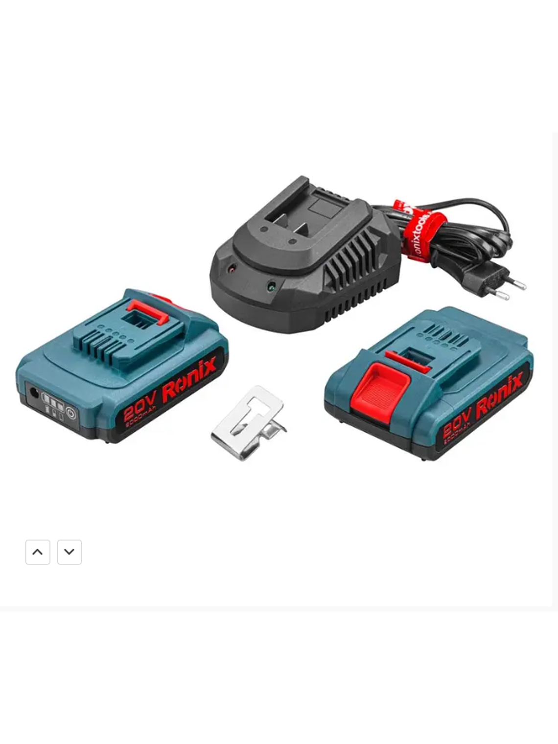 Taladro/ator. 13mm  Inalámbrico Ronix8900k  2 Baterías 45nm 5