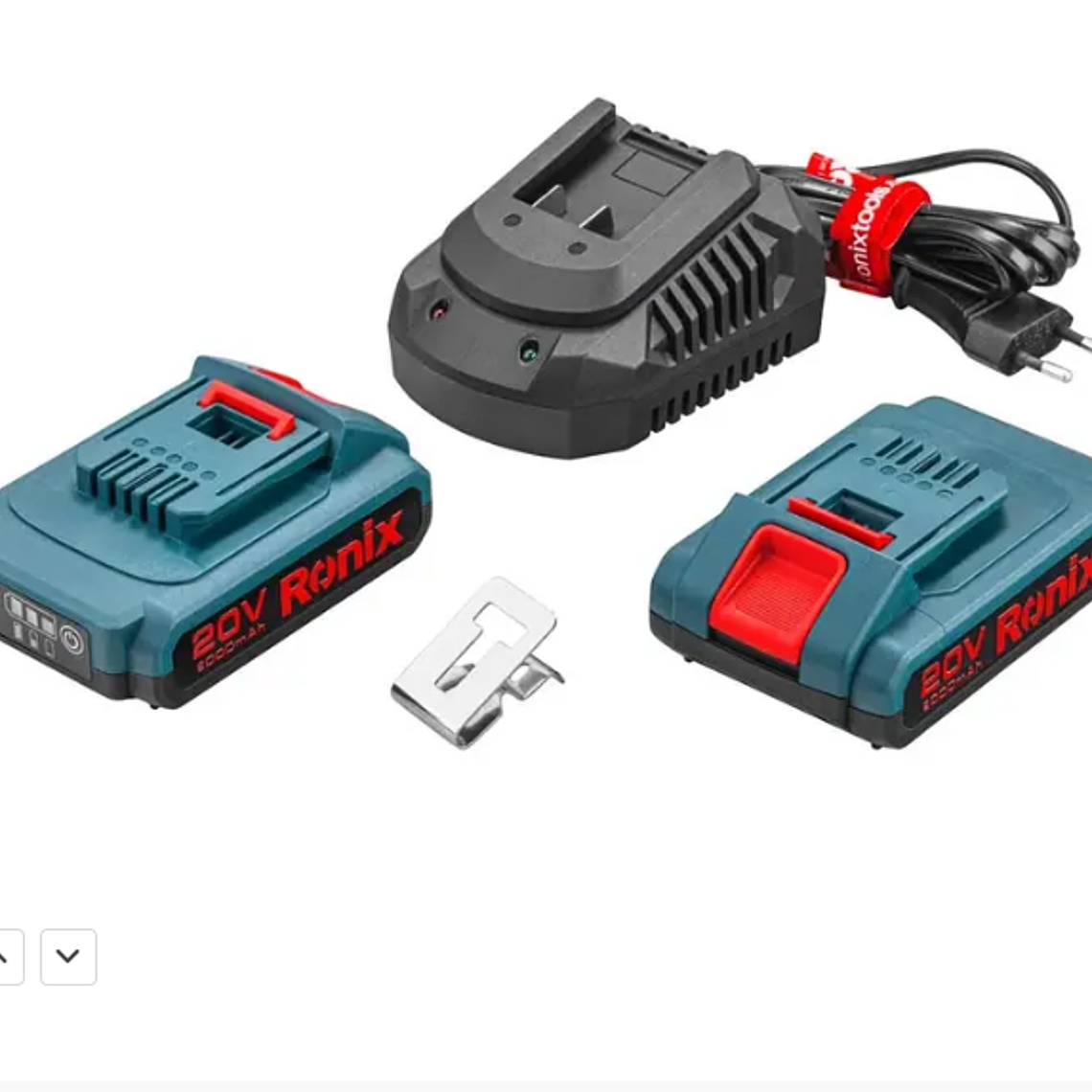 Taladro/ator. 13mm  Inalámbrico Ronix8900k  2 Baterías 45nm 5