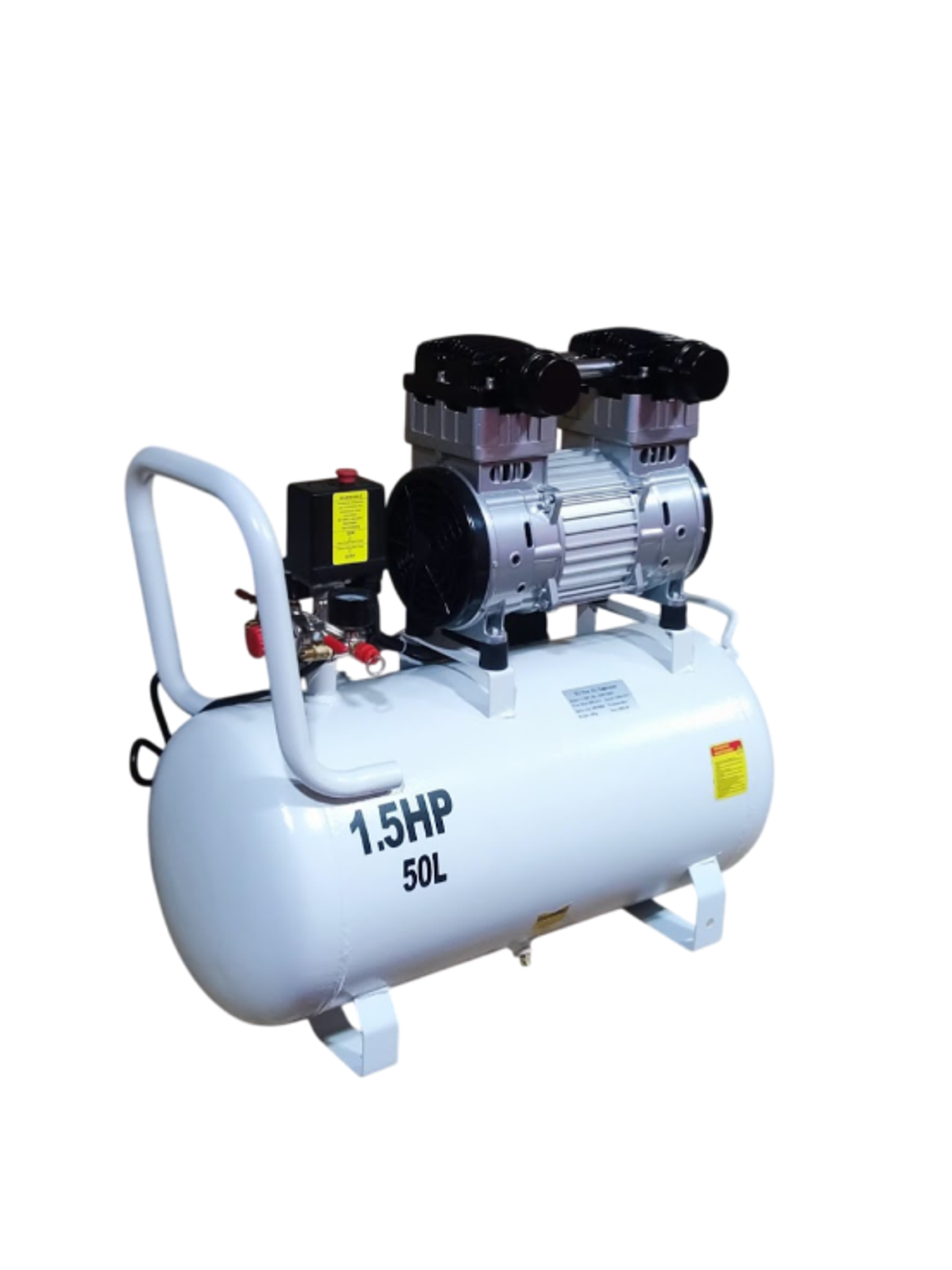 Compresor Silencioso Lehua 1,5 Hp 50lts Monofásico Lh5002 2