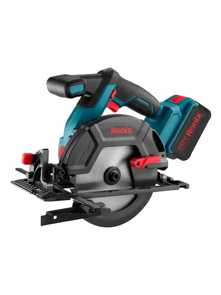 Serrucho Circular Inalambrico Ronix 8902 20v 165mm(61/2 ) 1
