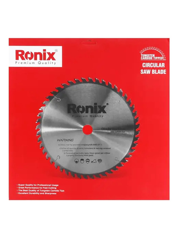 Disco Sierra Circular Ronix 5111 254mm 80 Dientes Original 5