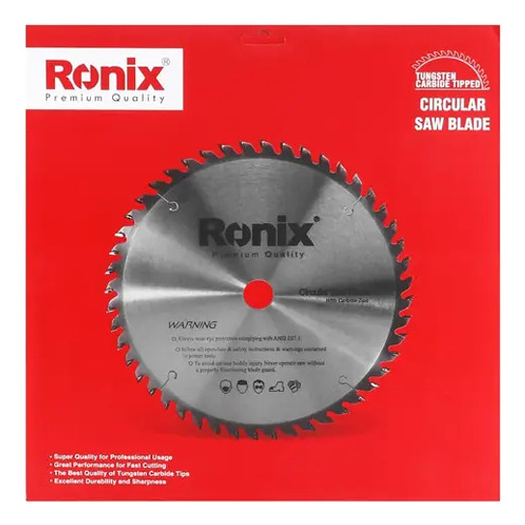 Disco Sierra Circular Ronix 5110 250mm 60 Dientes Original 5