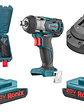 Pistola Llave Impacto Ronix 8907k + 2 Bat + Maletín + Cargad - Miniatura 1