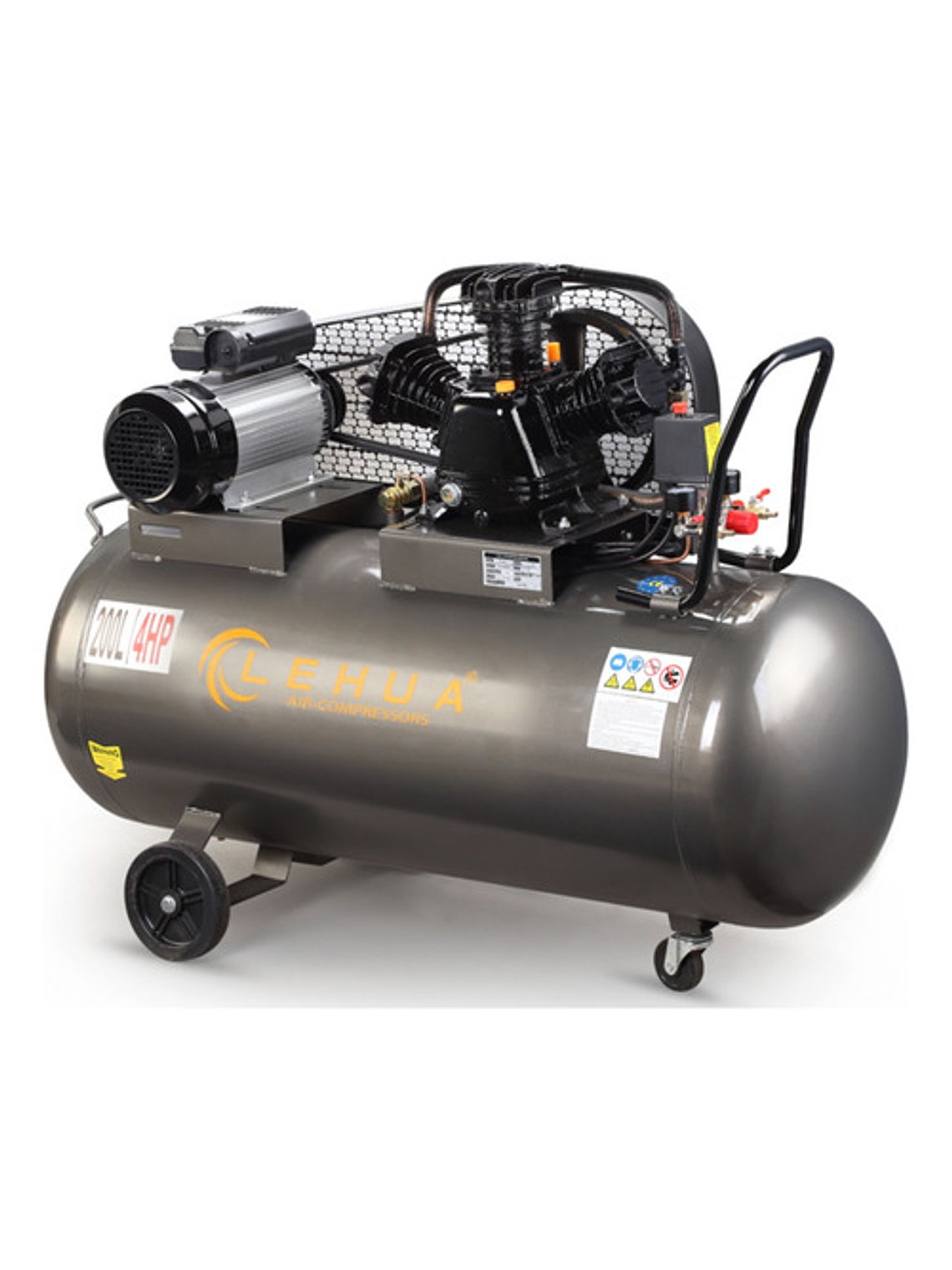 Compresor Lehua  4hp Monofásico  200lts  360 Lts/Min LHW 1