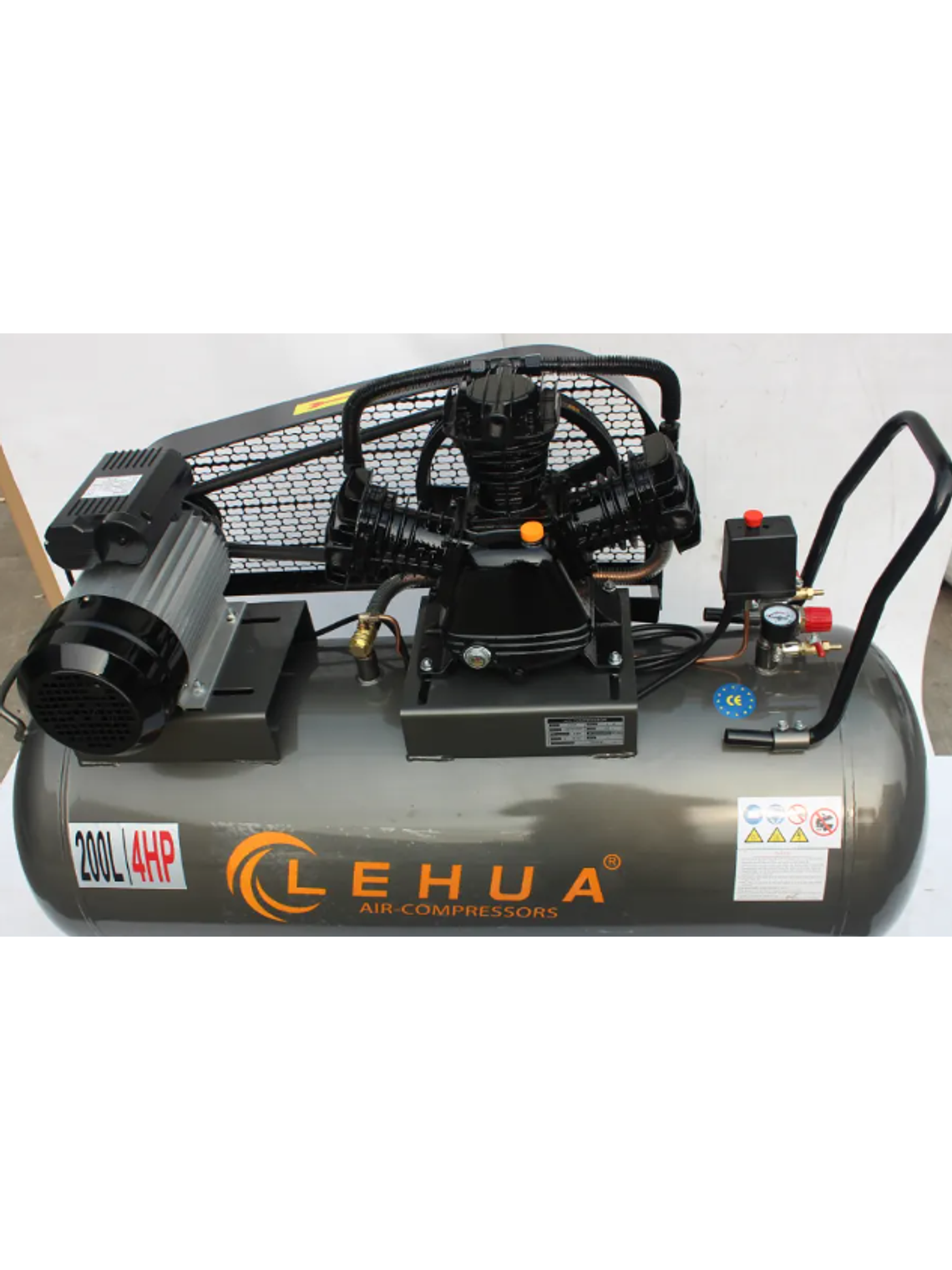 Compresor Lehua  4hp Monofásico  200lts  360 Lts/Min LHW 2