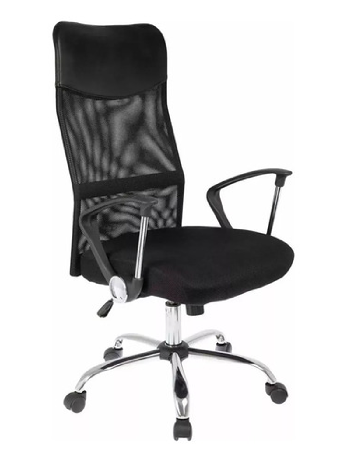 Silla Luxor Manager Ff2410-5 Negra 122x55 Respaldo Alto 1