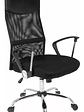 Silla Luxor Manager Ff2410-5 Negra 122x55 Respaldo Alto - Miniatura 1
