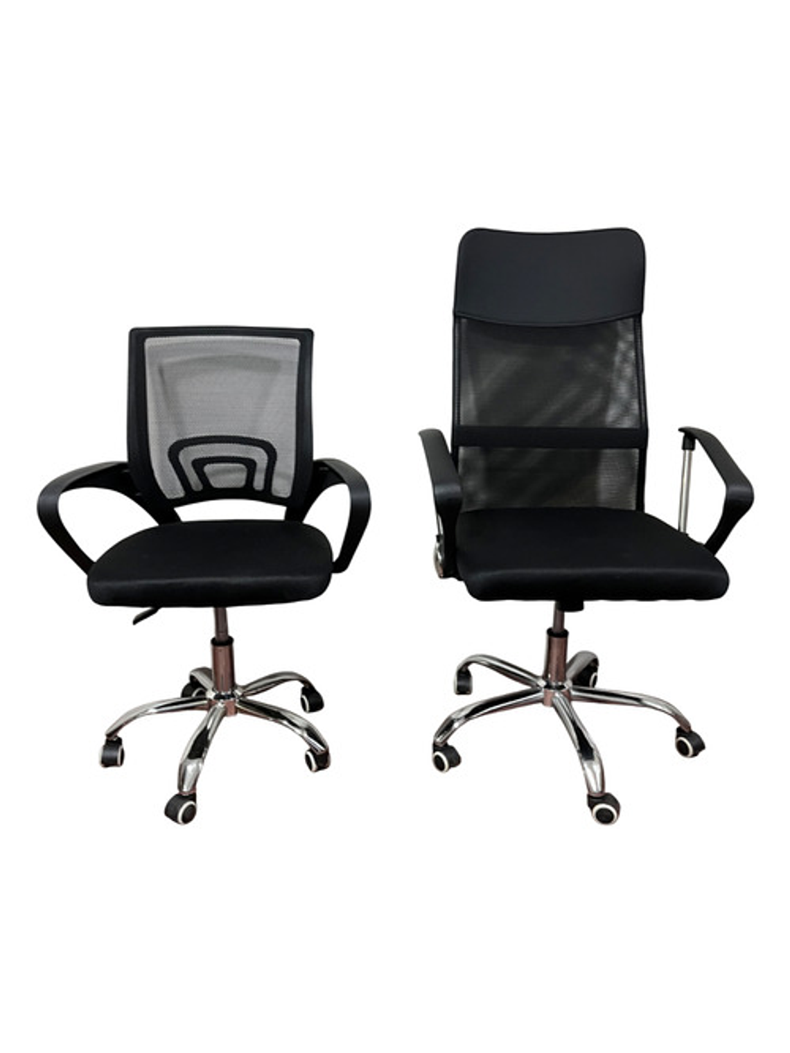 Silla Luxor Manager Ff2410-5 Negra 122x55 Respaldo Alto 2