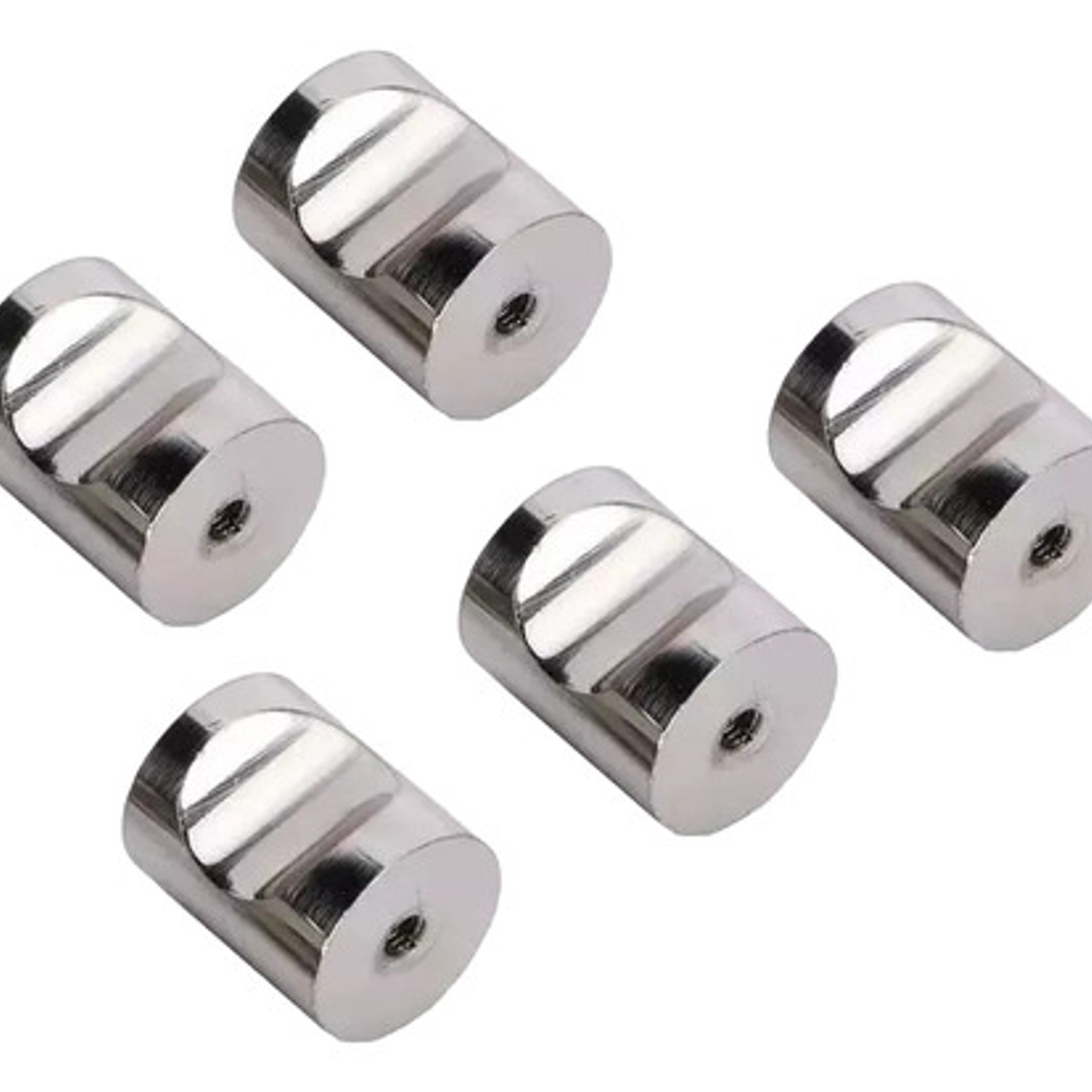 Tirador Perilla Balin Metal C/torn Pack 5 Unid 23x18mm Cajon 1